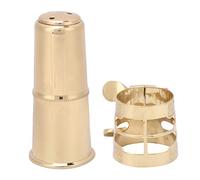 Glomora Alto Sax Saxophone Mouthpiece Cap,Saxophone Ligature Set Musical Instrument Accessories for Saxophone Professionals and Beginners