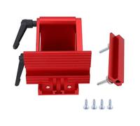 Glomora Bench Grinder Tool Rest, Adjustable Replacement Tool Rest Sharpening Jig Metal 6in 8in Bench Grinder Sharpening Jig,for Easy Tool Honing (Red)
