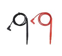 Glomora Cables de multímetro, pluma de prueba Sondas de punta de aguja de cobre chapadas en oro ultrafinas Universal 1000 V 10 A para medir pines Ic muy pequeños