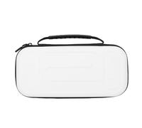 Glomora Carrying Case Fit for Switch 2 2025 Hard Shell Portable Travel Bag with 10 Game Card Slots Accessories Pouch Lightweight Anti Scratch Black (Blanca)