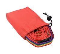Glomora Correa de Almacenamiento para Acampar, Cordón de Almacenamiento Ajustable para Camping con Hebilla, tendedero Colgante para Accesorios de Tienda de campaña al Aire