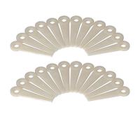 Glomora Cuchillas Cortadoras De PláStico para CortacéSped, Cuchillas Cortador de Césped Repuesto, Juego De Repuesto De 24 Piezas para Stihl Polycut 4111-007-1001