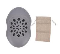 Glomora Curly Hair Brush Quick Drying Hollow Out One Piece Twist Curl Comb for Afro Curls Hair Tool