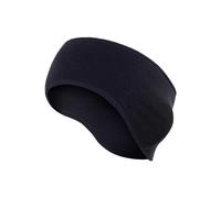 Glomora Diadema de Invierno, Calentador de Orejas Elástico y Cálido para Correr, Correr, Senderismo, Banda para el Sudor de Lana para Hombres y Mujeres, Equipo para Correr en (Negra)