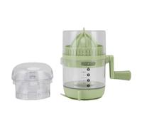 Glomora Exprimidor Manual de cítricos, fácil de Usar, multifunción, pequeño, Manual, exprimidor de Lima y limón, exprimidor de Naranja para el hogar (Green)