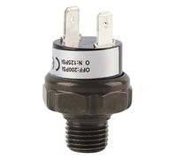 Glomora Interruptor de control de presión de compresor de aire automático universal de 12 V, rango ajustable 90-200 PSI, rosca NPT de 1/4" (125-200 PSI)