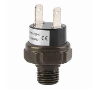 Glomora Interruptor de control de presión de compresor de aire automático universal de 12 V, rango ajustable 90-200 PSI, rosca NPT de 1/4" (90-120 PSI)