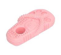 Glomora Juguete de masticación de Perros, TPR Linda Zapatilla de Zapatilla mordisco de mordedura Mascota manténgalas ocupadas masticables interactivos duraderos para de Cachorro (Rosa)