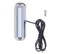 Glomora Luces de bote submarinas, IP68 42 perlas LED 125 ° ángulo de haz resaltado lámpara de luz marina DC10-30V (Green)