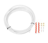 Glomora Manguera de Freno de Bicicleta Inserto de conexión Kit de Alta Resistencia Bike Disco de Freno Kit de Manguera hidráulica para Aceite Mineral Dot Aceite (Blanc)