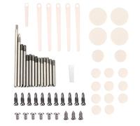 Glomora Mejore El Rendimiento De Su Clarinete, Kit De Herramientas De Reparación De Clarinete Profesional Con Componentes Metálicos