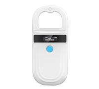 Glomora Microchip Scanner for Pets, BT 4.0 OLED Display Rechargeable USB2.0 Store 128 Pieces of Data for Small Animal Management Resource Management Railway Inspection (with BT)