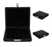 Glomora Oboe Cane Case Holder, Caja de Almacenamiento de Cuero PU para 6 Bastones, Accesorios para Instrumentos Musicales
