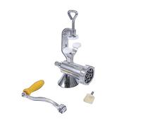 Glomora Picadora de carne manual de aluminio, picadora de carne multifuncional con manivela para salchichas, carne de res, salsa de tomate - Herramientas de cocina y molinillo doméstico