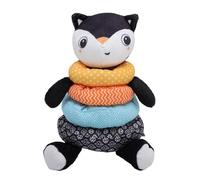 Glomora Plush Stacking Rings Baby Toy Soft Machine Washable Learning Stacking Toy for Infants