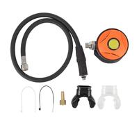 Glomora Regulador de Buceo, Manguera de Alta presión Silicona Boca Bocado Regulador de respiración para Buceo recreativo Snorkel de Trabajo Submarino misiones de Rescate