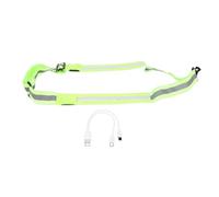 Glomora Running LED Shoulder Strap Elastic Adjustable 5 Colors 3 Modes USB Charging High Visibility Night Safety Belt