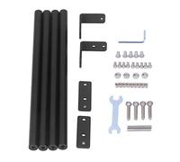 Glomora - Set de soporte de aleación de aluminio, S4 metal Tie Rod con conector 3D Printer Accessories para impresión estable y 3D