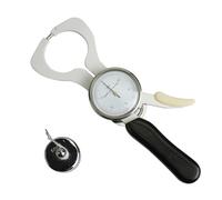 Glomora Skinfold Caliper Stainless Steel Accurate Body Fat Measurement Device for Beauty Salon Physical Examination Center