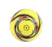 Glomora Soccer Ball, construcción de PVC + goma, 100 g/3,5 onzas, nuevo tipo aleatorio o antiguo, ideal para el juego interior y exterior (verdad amarilla talla 5)