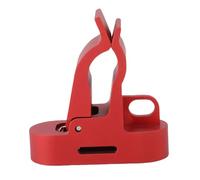 Glomora Soporte de Carro magnético Abrazadera de aleación de Aluminio Abrazadera de sujeción 30 60 Anillos de fijación magnética Fuerte tamaño Compacto para Accesorios de Carrito de Golf (Rojo)