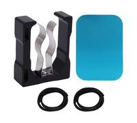 Glomora Soporte magnético para Carrito, Abrazadera antiarañazos de aleación de Aluminio con imanes N52, Fuerza de sujeción de 50 LB para sillas de Playa, cañas de Pescar, carritos (Black)