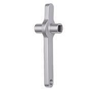 Glomora Square Hole Radiator Bleed Key Metric Imperial Radiator Air Outlet Handle for 5x5mm Valves Thickened Alloy Steel