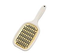 Glomora Stainless Steel Food Grater,Multi Purpose Kitchen Tool for Shredding Vegetables Fruits Potatoes Carrots Home Cooking Rust Proof Easy Clean (Mango blanco)