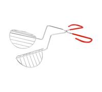 Glomora Taco Shell Tong,Stainless Steel V Shaped Crisp Deep Fryer Kitchen Tool Long Handle Taco Shell Fryer Tong for Home Restaurants