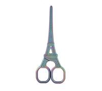 Glomora Tijeras De Coser En Forma De Torre Eiffel: Tijeras De Acero Inoxidable para Manualidades Y Bordados De Moda(Multicolor)