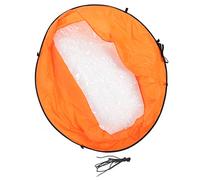 Glomora Vela de viento de bote de kayak de kayak glomora, Eva Radio reducido Radiación portátil Viento viento de viento para el viento para deportes al aire libre (Orange)