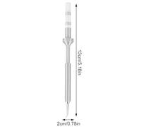 Glomora Walfront Puntas para cautín de acero inoxidable Puntas de repuesto para cautín tipo mini bolígrafo para soldador TS100(TS100-JL02) (GlomoraqJo9GR-01)