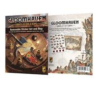 Gloomhaven Cephalofair Games: Jaws of The Lion - Juego de Pegatinas extraíbles y Mapa