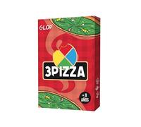 Glop 3Pizza, Juegos de Mesa Niños +8 años y Adultos, Juegos de Cartas Familiares, Divertidos y Adictivo para Familias y Amigos, Fácil de Aprender, Regalo Niño y Niña