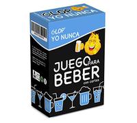 Glop Yo Nunca - Juego para Beber y de Cartas para Fiesta y Amigos | Juego de Mesa Adultos Divertido | Regalo Original de Navidad y Amigo Invisible