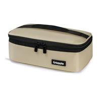 Gloppie Nevera Pequeña Bolsa Térmica Porta Alimentos Bolsa Impermeable Aislante Termico Neveras Portatiles Bolsa Playa Niña Accesorios, Acuarela Refrigeradoras Portátiles para de Trabajo, Negro