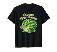 Glorbo Fruttodrillo Divertido Italiano BrainRot Meme Camiseta
