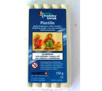 GLOREX 105-Plastilin 250 g, Color Blanc (6 8080 105)