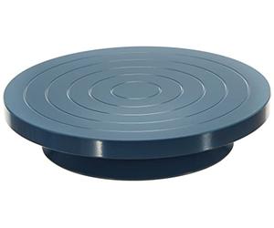 Glorex 2 2620 30 - Disco de alfarero/Disco de Borde de Mesa diámetro Aprox. 22 cm Estable rodamientos de Bolas precisos para una rotación Suave