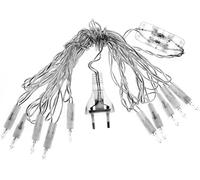 Glorex 425-Minicadena Blanca 10 Luces con Interruptor Lineal, Multicolor, One Size (6 1210 425)