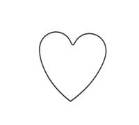 glorex ag Metallherz Corazón de Metal, Negro, 20 cm