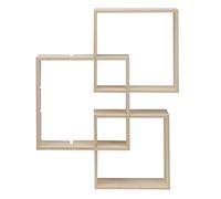 GLOREX 6 1320 304 - Marco de diseño de Madera en Forma Cuadrada 3 Piezas en 3 tamaños Diferentes Aprox. 30 x 30 x 10 cm 27 x 27 x 10 cm y 24 x 24 x 10 cm