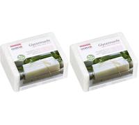 Glorex 6 1600 171 - Jabón de glicerina Eco con Aloe Vera jabón Opaco de Base Neutra para la Piel dermatológicamente testado 100% Vegano Bloque de 500 g como Base para moldear jabón (Paquete de 2)