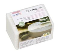GLOREX 6 1600 Glycerin de jabón Certificado con Aceite de Oliva, Opaco, 250 g