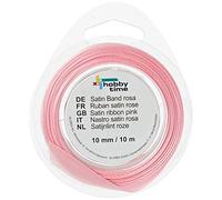 GLOREX 6 2202 208, Cinta (Raso, Rosa, 7 x 5.5 x 1.2 cm