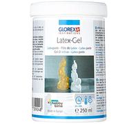 Glorex 6 2305 30 - Gel de látex Pasta de látex 250 ml Natural Masa de moldeo Que endurece al Aire