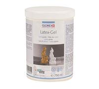 Glorex 6 2305 40 - Látex - Gel Pasta de látex 750 ml Masa de moldeo Natural de curado al Aire a Base de Agua de 1 componente procedente del árbol del Caucho