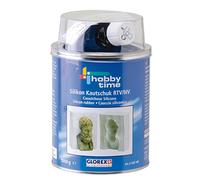 Glorex 6 2407 406 - Caucho de Silicona RTV NV Baja viscosidad 1000 g Masa para moldear