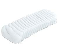 Glorex 6 2523 05 - Algodón para Manualidades, 250 g, Blanco, 100% poliéster, Lavable e higiénico, Relleno Esponjoso para Rellenos Grandes como Almohadas