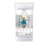 GLOREX 6 2524 05 - Relleno para Manualidades, 1 kg Blanco, 100% poliéster, Lavable hasta 30 °C, ignífugo, Ideal para Manualidades y como Relleno para Cojines, muñecas y Peluches